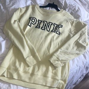 Yellow PINK pullover